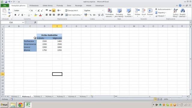 EXCEL - Wstawianie wykresów смотреть онлайн