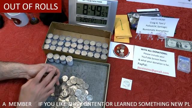 Friday night half dollar hunt! Box battle and more! смотреть онлайн
