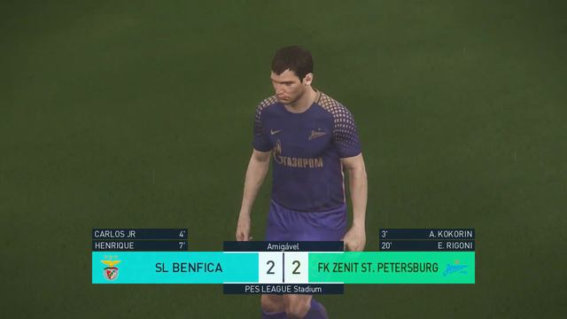 PES 2018: SL Benfica - Zenit (PC 1080p 60fps OF TugaVicio and Chants Pack v2 Mauri) смотреть онлайн