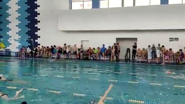 100 м вольный стиль. Маша первый юношеский разряд. смотреть онлайн