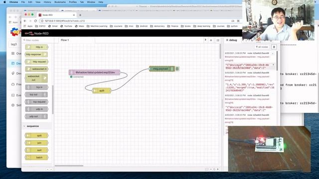 node-red development for PID controller : Part I (display data from NETPIE shadow) смотреть онлайн