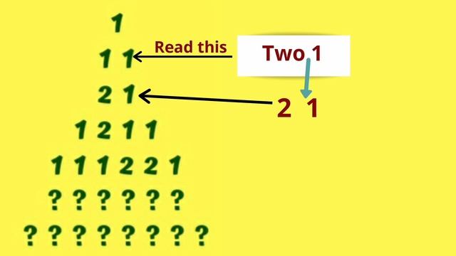 1 11 21 1211 111221 ?????? ???????? !! Sequence number puzzle!! Can you solve this!! смотреть онлайн