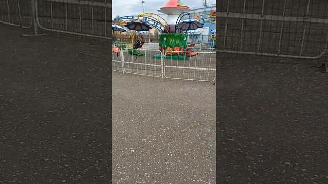 Аттракцион.Парк ДК им Конина. Егорьевск Московской области. смотреть онлайн