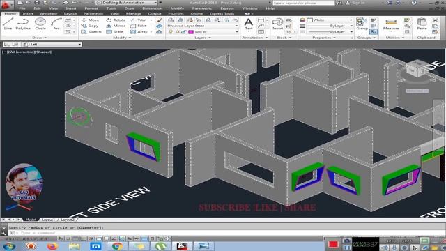 AUTOCAD | How to use UCS with 3D Drawing in AutoCAD | CAD TUTORIALS смотреть онлайн