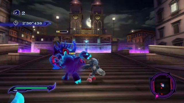 Прохождение Sonic Unleashed (Wii) #3 - Spagonia Night смотреть онлайн