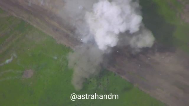 Ланцет поражает танк 