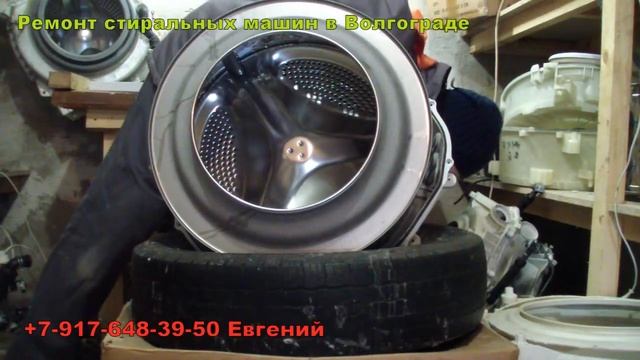 Замена подшипников на стиральной машине LG с прямым приводом смотреть онлайн