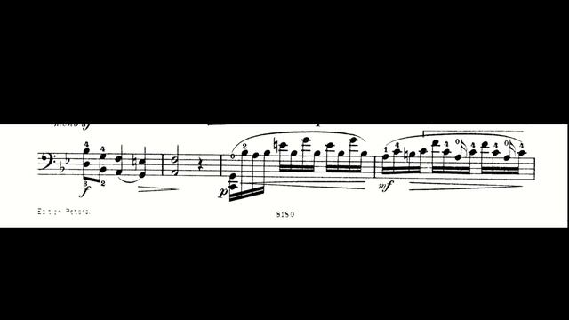 Jean-Louis Duport Etude No. 14 for Cello (Score) смотреть онлайн