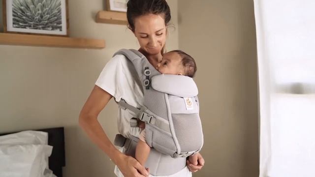 Как надеть эргорюкзак Ergobaby Adapt.mp4 смотреть онлайн