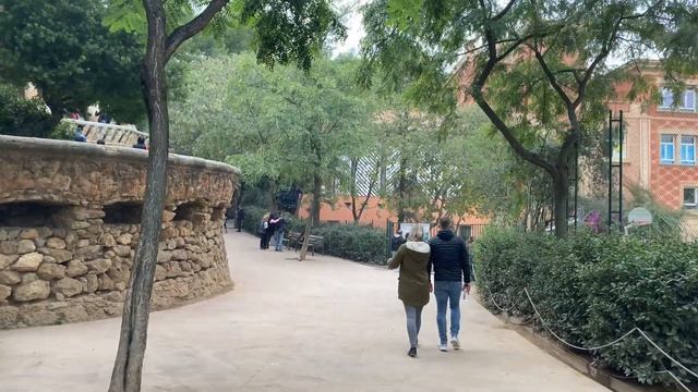 Барселона | Парк Гуэль | Barcelona park Guell | Spain | Часть 1 смотреть онлайн
