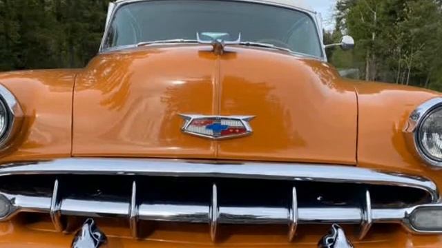 1954 Chevrolet Bel Air Sport Coupe (Nanaimo, British Columbia) смотреть онлайн
