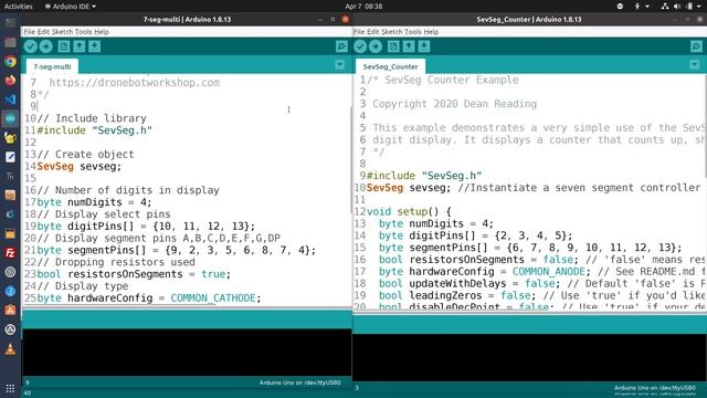 LED Displays with Arduino - 7-Segment & Dot-Matrix смотреть онлайн