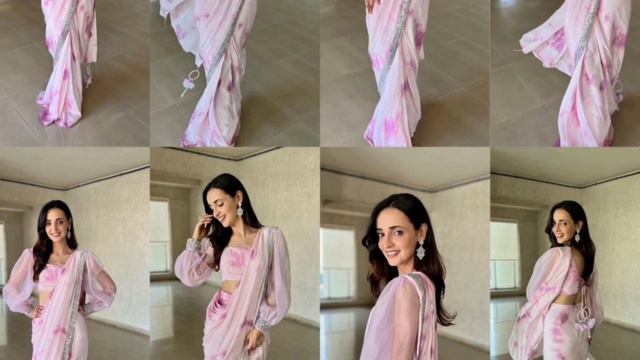 Sanaya Irani & Barun Sobti At Dalljiet Kaur's Wedding