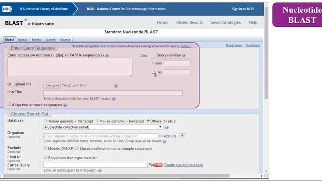 NCBI Blast Tutorial for Using BLAST database. смотреть онлайн