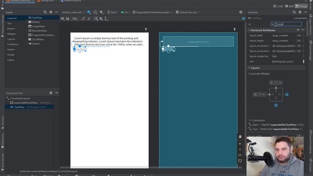 How to implement an Expandable textView? Android studio | Kotlin смотреть онлайн