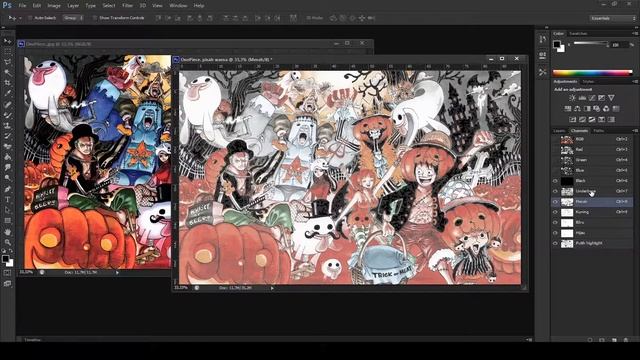 Tutorial cara pisah warna raster untuk sablon manual di Photoshop смотреть онлайн
