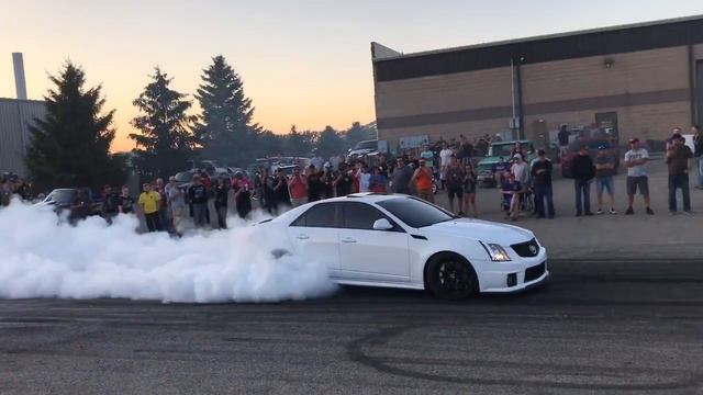 CTS V full send burnout смотреть онлайн