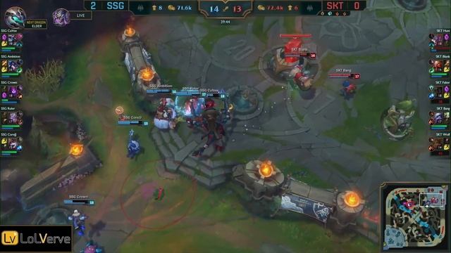 SSG Ruler 4.5 Million Dollar Varus Flash ! Final Fight SKT T1 Crumble LoL Worlds 2017 смотреть онлайн