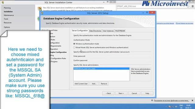 Microsoft SQL Server Express 2012 Install for Microinvest Software needs смотреть онлайн