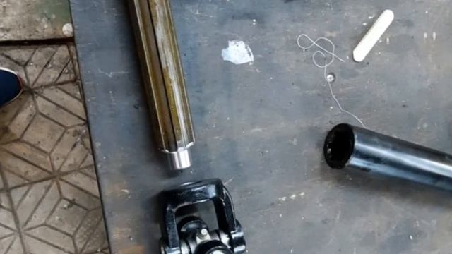 Укарачиваем кардан рулевой от МАЗа ! смотреть онлайн