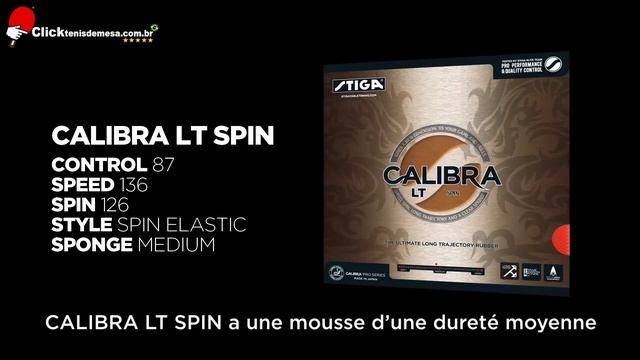Borrachas Calibra Series - STIGA TABLE TENNIS смотреть онлайн