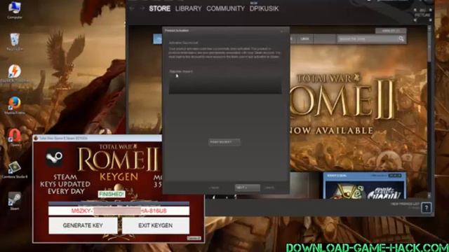 Total War Rome II Steam Keygen[WORKING][Updated September 2013] смотреть онлайн