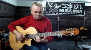 Русская семиструнная гитара.  НОЧЬ СВЕТЛА , обработка Сергея Орехова