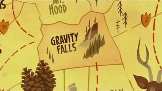 Песня о Гравити Фолз на Русском/ song about Gravity falls in Russian смотреть онлайн