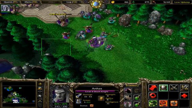 Warcraft III Reign of Chaos Playthrough : Part 15.2 - Key Of The Three Moons смотреть онлайн