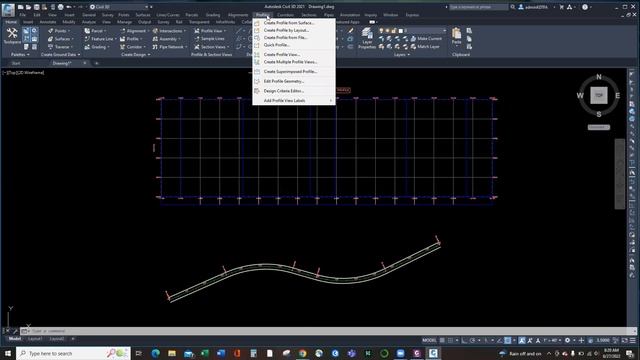 Creating Profile View - AutoCAD Civil 3D смотреть онлайн