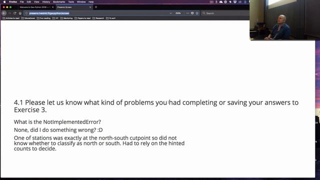 Geo-Python Lesson 4 - Exercise 3 review смотреть онлайн