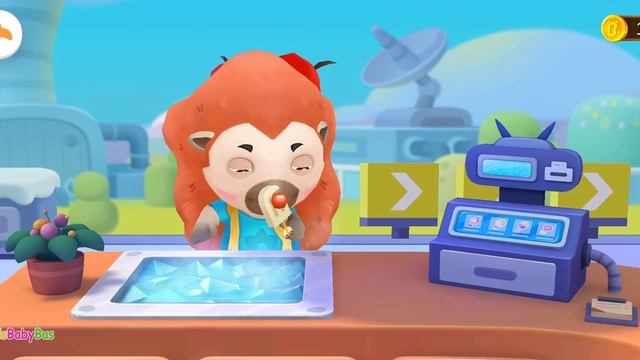 Little Panda's Ice Cream Factory | Have Fun And Learn How To Make Ice Cream | Babybus Game Video смотреть онлайн