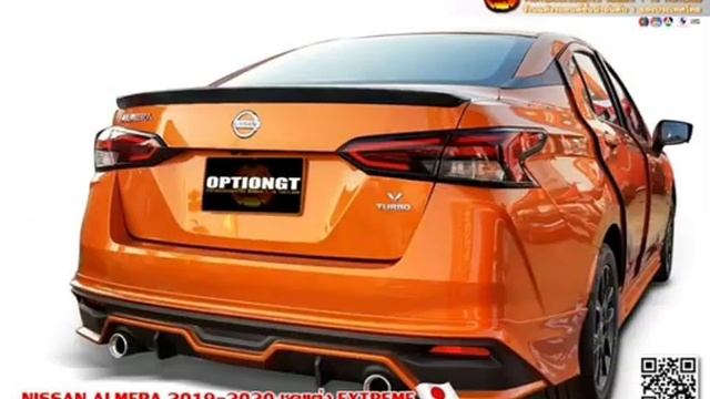 แต่งรถ NEW NISSAN ALMERA 2019-2020 ชุดแต่ง EXTREME โดย OPTIONGT смотреть онлайн