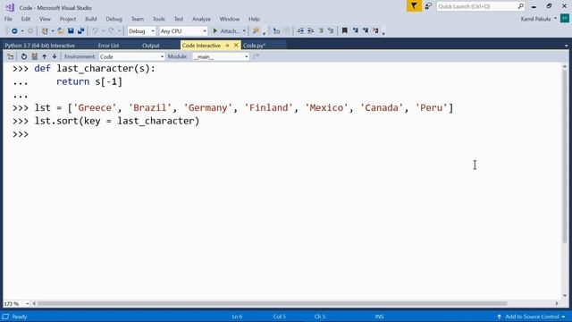 Sorting Lists in Python смотреть онлайн