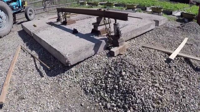 Трекер солнечных панелей, фундамент. 2 часть. смотреть онлайн