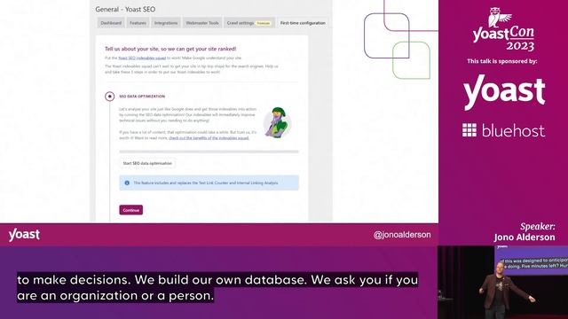 Yoast SEO Behind the Scenes - Jono Alderson | #YoastCon2023 смотреть онлайн