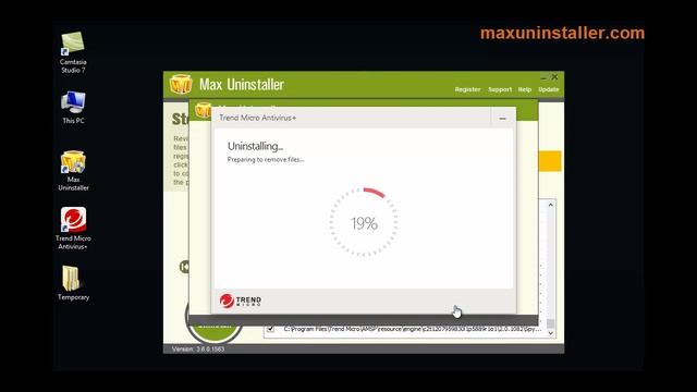 How to Completely Uninstall Trend Micro Antivirus+ with Max Uninstaller смотреть онлайн