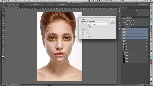 Luminosity mask. Яркостные маски в Photoshop CC 2015. Создание и использование. смотреть онлайн