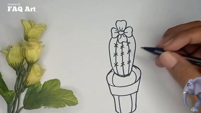 Drawing Cactus for kids | Рисование Кактуса | Kaktus chizish | ಡ್ರಾಯಿಂಗ್ ಕ್ಯಾಕ್ಟಸ್ | Zeechnen Cactu смотреть онлайн