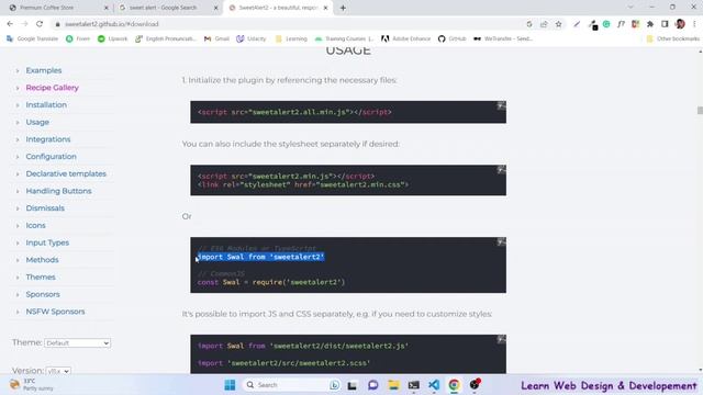 How to show Sweet Alert in React JS | Sweet Alert 2 смотреть онлайн