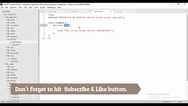 Codeigniter tutorial in Hindi (Custom Library) | part 13 ? 2020 смотреть онлайн
