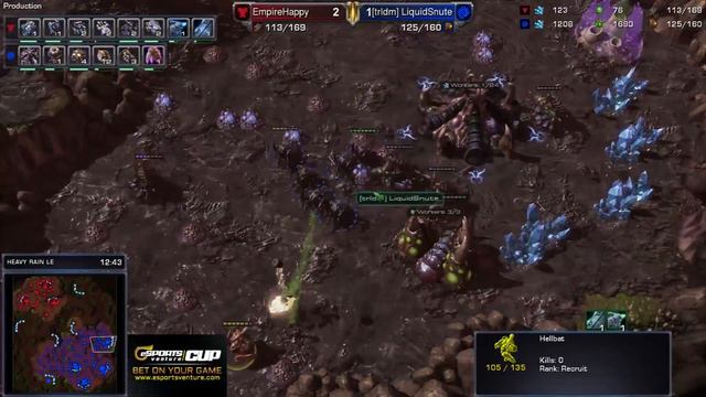 Snute vs. Happy - ZvT - Game 4 - StarCraft 2 смотреть онлайн