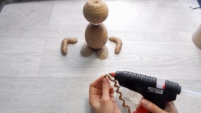 Funny rabbit from jute DIY/Еaster decor/Милый Зайчик из ДЖУТА своими руками/Symbol2023 смотреть онлайн