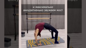 Переход на локти в мостике. Продолжающий уровень - Анастасия Лань
