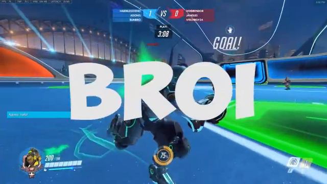 DAS A GOAL!!!! (Overwatch lucioball) смотреть онлайн