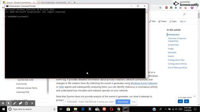 Sysmon Install