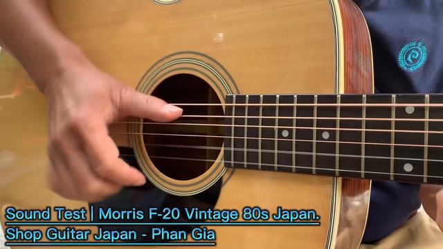 Sound Test | Morris F-20 OM | Vintage 80s Japan.