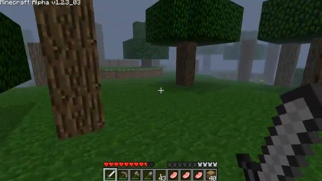 Minecraft Alpha 1.2.3_03 (Reloaded) смотреть онлайн