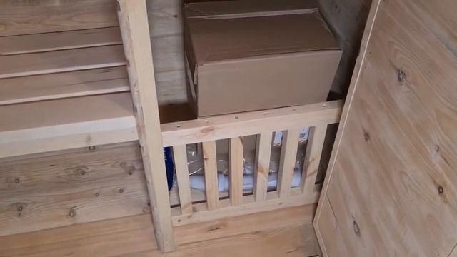 Баня Комбо 5000 Дуэт Элит, полностью из кедра толщиной 53 мм, печь Гриллд (Дубраво) смотреть онлайн