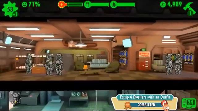 Fallout shelter : 1 dweller vault part 4 (something different)!!! смотреть онлайн